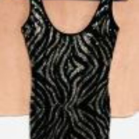 1663-SOHO Short Cocktail Dress - Picture 7 of 8